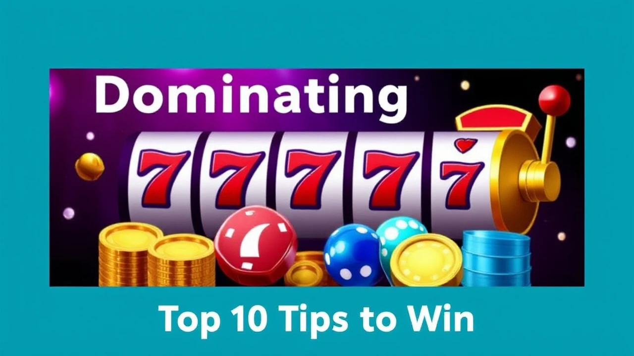 Dominating Online Slot Games: Top 10 Tips to Win